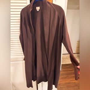 a new day Women's Dark Brown Cardigan